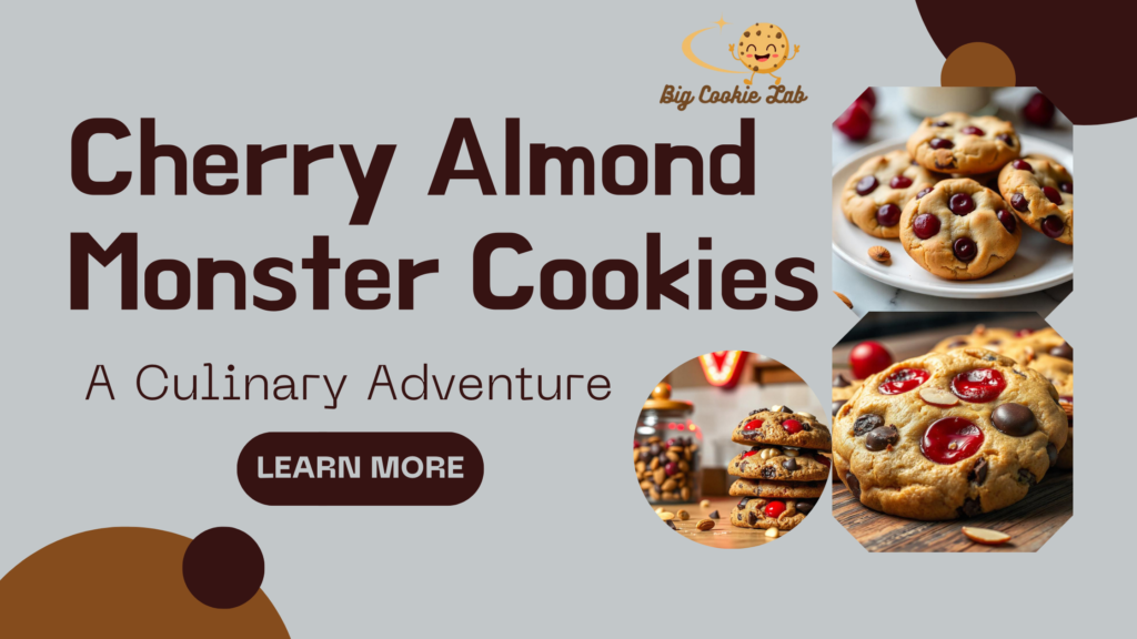 Cherry Almond Monster Cookies: A Culinary Adventure