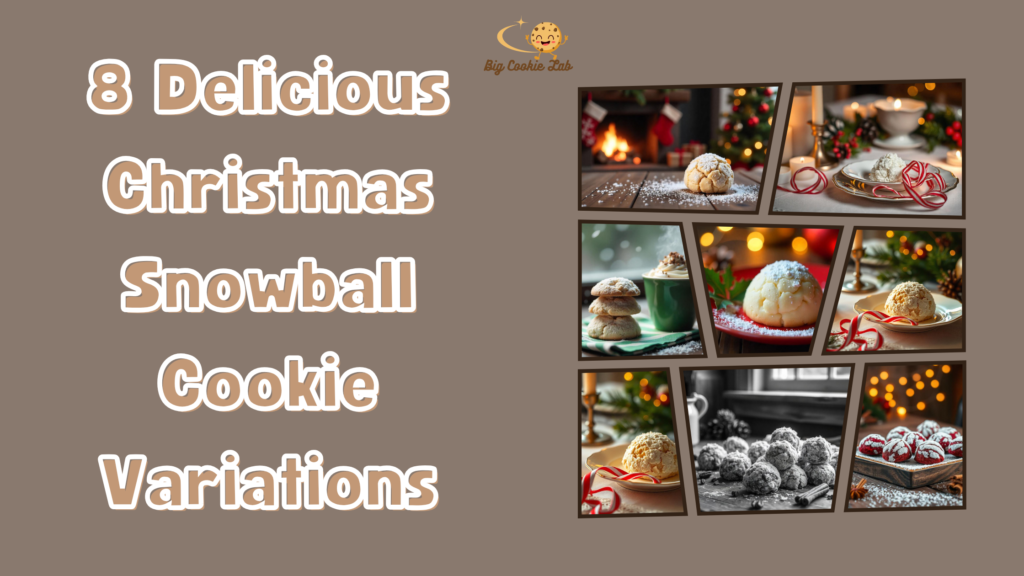 8 Delicious Christmas Snowball Cookie Variations