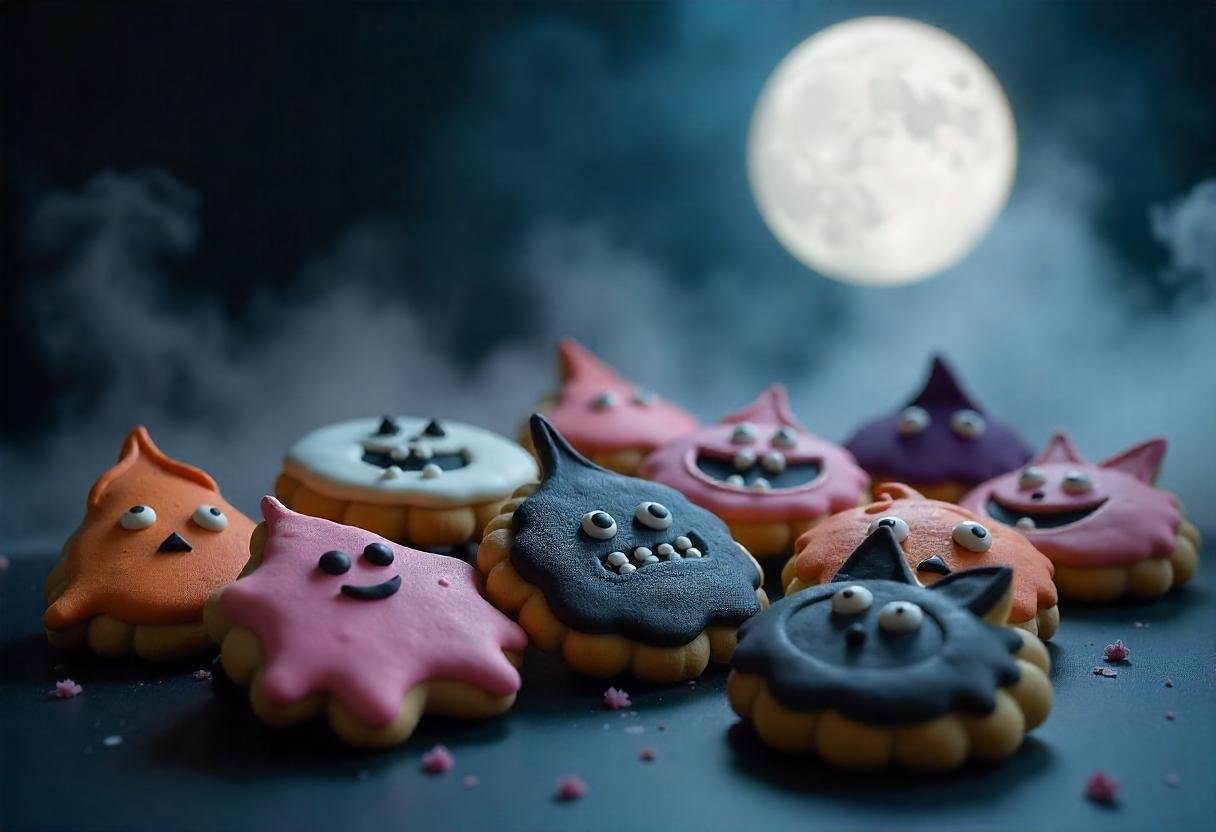 Halloween Monster Cookies 1