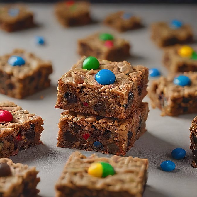 Monster Cookie Bars 2