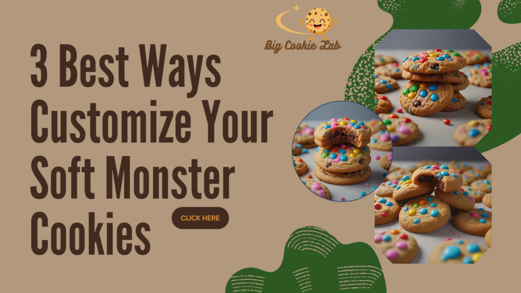 3 Best Ways Customize Your Soft Monster Cookies